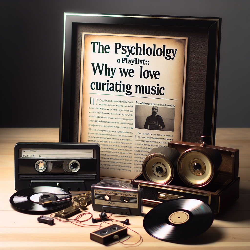 The Psychology of Playlists: Why We Love Curating Music