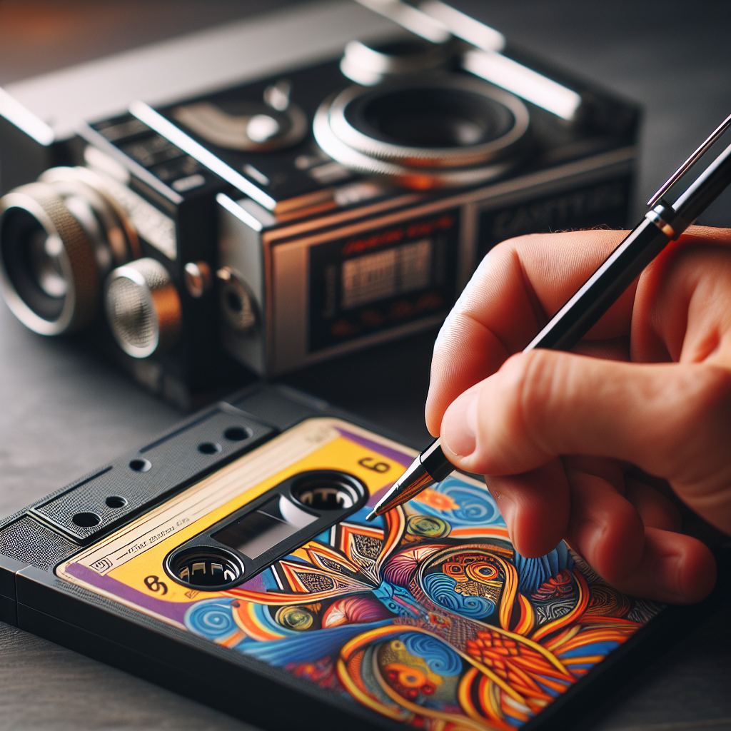 The Art of the J-Card: Designing Beautiful Cassette Inserts